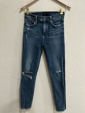 Citizens Of Humanity Women's Skinny Jeans in Medium Blue Wash